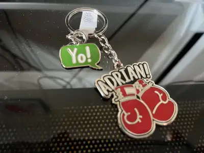 Add a touch of knockout style to your everyday carry with this brand new Rocky Balboa "Yo! Adrian!"...