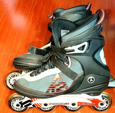 K2 POWER 80 ROLLER SKATES SIZE 12, View more