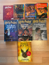 Livres Harry Potter série complète