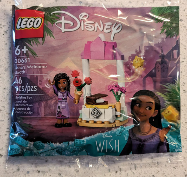 Lego Disney Wish 30661 Asha's Welcome Booth 46Pcs 6+ in Toys & Games in Mississauga / Peel Region