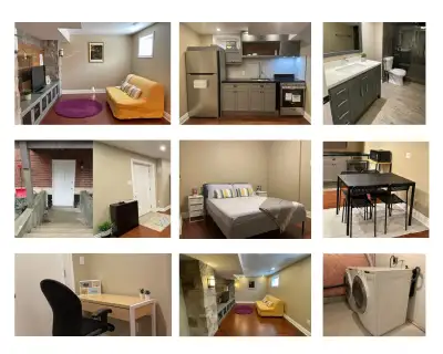 For Lease Fully Furnished 1 Bedroom Suite Includes: Full Bath, Living Area, Dining Space & Kitchen a...