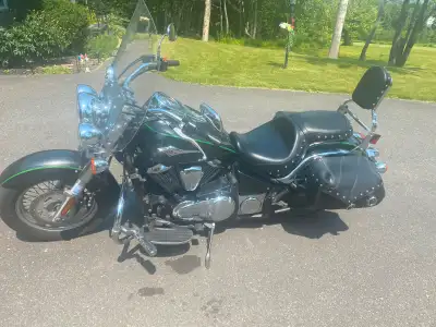 This bike needs nothing. Ready to go. Passenger back rest, saddlebags, windshield, chrome package. R...
