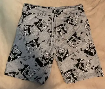 Pre-Owned SpongeBob Shorts Men’s Large All Over Print H&M, View more