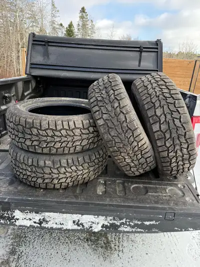 Avalanche Hercules winter Tires bought in December 2024. Approx 500k to 800k on tires as vehicle was...