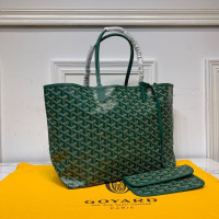 Green Goyard Tote Bag