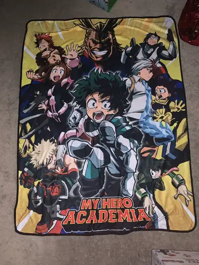 My Hero Academia Group Microfiber Fleece Blanket, View more
