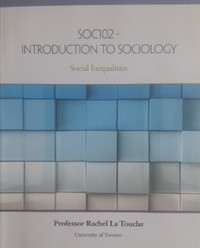 Book for sale: Introduction to Sociology - Social Inequalities