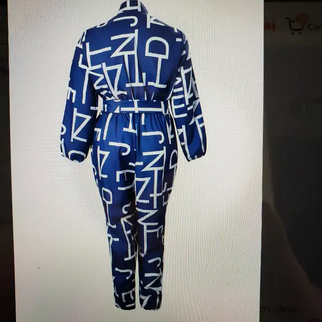 ** FRESH & EYE-CATCHING ROYAL BLUE JUMPSUIT 1xl ** in Women's - Bottoms in City of Toronto - Image 3