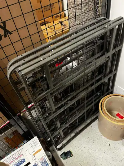 2x Durable Foldable Bed Frames (Queen Equivalent), View more