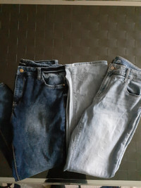 Two pairs of women's jeans