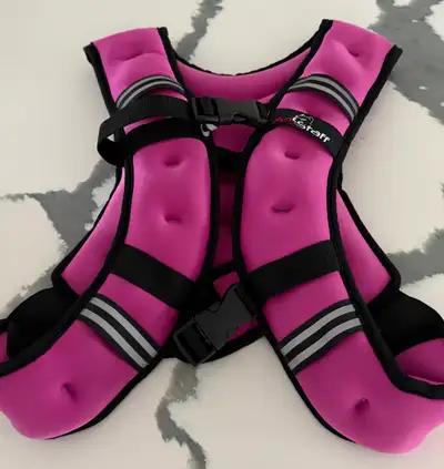 New Amstaff fitness running weight vest. 16 pounds Brand new. Too heavy for me! Original price $53.9...