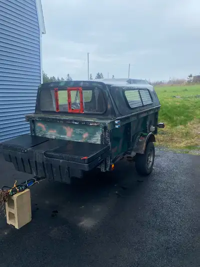 2005 utility trailer. Was used as cargo/camper trailer. Rides smooth, will never rust, made of galva...