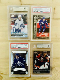 Maple Leafs “Core 4” Graded Rookie Cards. 