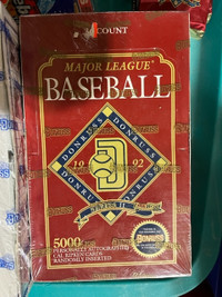 1992 Donruss Series 2 baseball sealed wax box