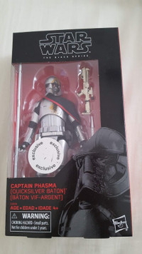 Star Wars The Black Series Captain Phasma (Quicksilver Baton)