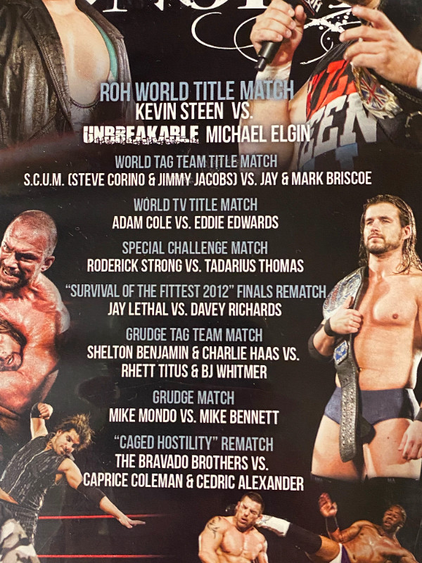 Wrestling DVD - Ring of Honor - Glory by Honor XI in CDs, DVDs & Blu-ray in City of Toronto - Image 3