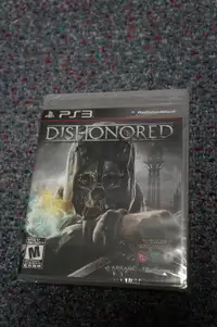 Dishonored PS3 Original Sealed Never Played Not Greatest Hits