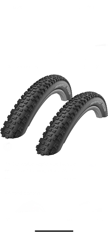New Schwalbe Rapid Rob 29x2.25 & 29x2.10 Bicycle Tires 29er Bike, View more