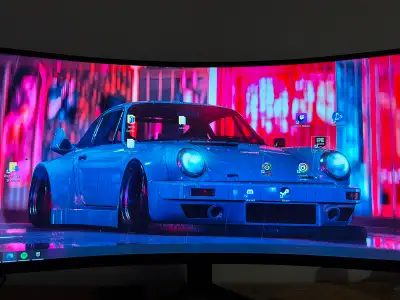 Like new Samsung Odyssey G9 Neo — the ultimate immersive 49" ultra-wide Mini LED gaming monitor with...