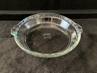 Vintage Pyrex 229 Deep Dish 9.5 inch Fluted Edge Pie Plate