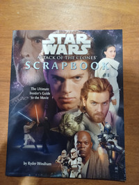 Starwars Attack of the Clones scrapbook 2002