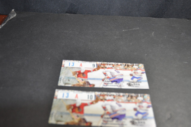 hockey tickets 14 decembre 1985 forum montreal canadiens  vs Chi dans Art et objets de collection  à Victoriaville - Image 2