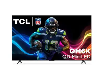 TCL 65" QM6K Series 4K UHD HDR QD-Mini LED Smart TV - NO TAX!, View more