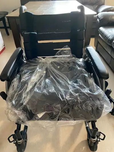 NEW Drive Medical Wheelchair - with front and seat cushion, View more