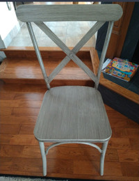 Metal chair 