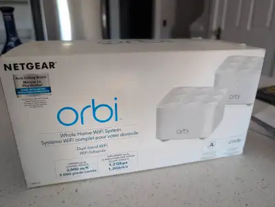 I have a Netgear Orbi Mesh Wifi System that was used for only a few days. Changed providers and no l...