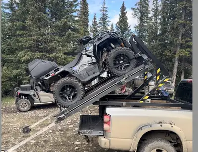 Tuff Lift Hydraulic Deck. For Sleds, Quads, Side x Sides. Includes Winch (great for hunting). Go to...