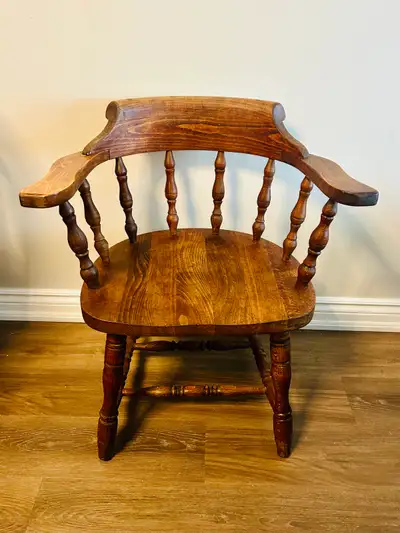 Vintage Wood Armchair, View more