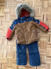 Deux par deux winter jacket toddler size 4