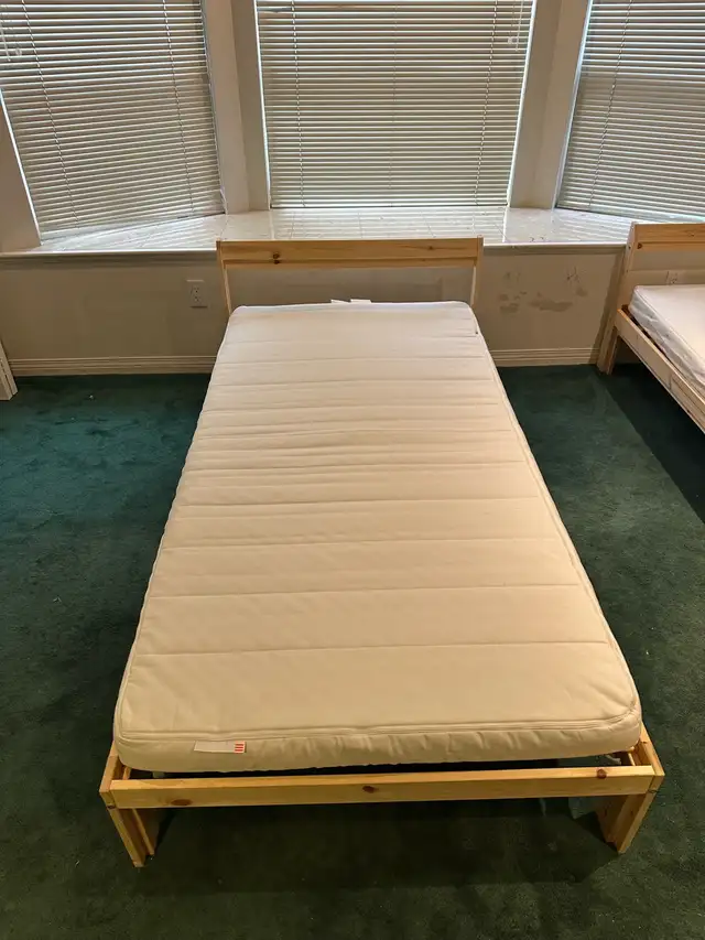 ikea Twin bed frame *Free delivery  in Beds & Mattresses in Vancouver - Image 6