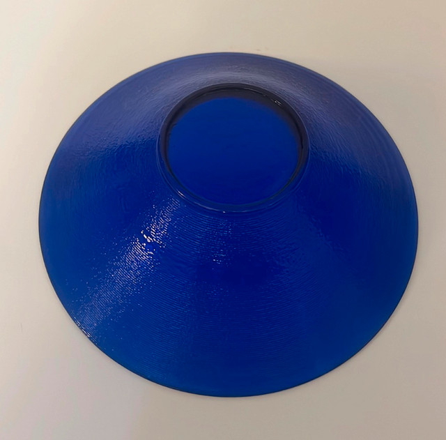 Cobalt Blue Glass Bowl For Sale in Kitchen & Dining Wares in Oakville / Halton Region - Image 2