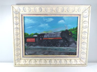 CP Canadian Pacific Train #2929 Painting & Frame