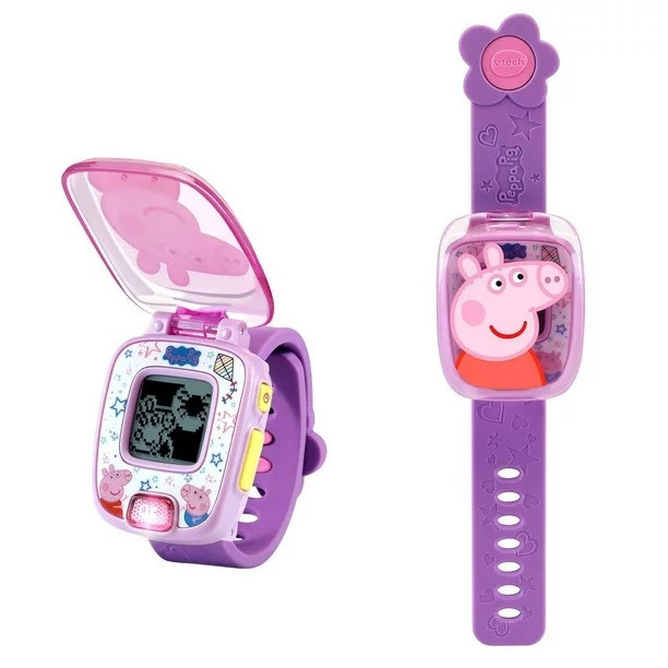V-Tech Peppa Pig Learning Watch Age 2-6 in Toys & Games in Hamilton