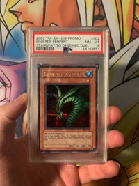 Yugioh Sinister Serpent PSA 8