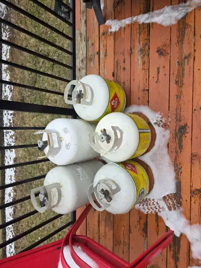  Propane Tanks (Empty) , View more