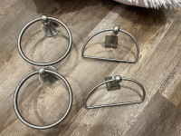 Towel holders & Toilet paper holder - prices in ad