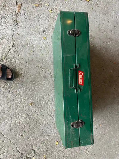 Vintage Coleman Folding Camping Table, View more