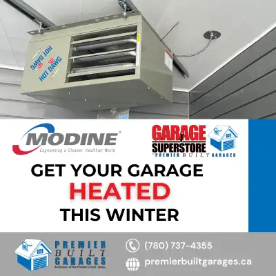 NEW Garage Heater/Modine & Reznor/Natural Gas/Propane, View more