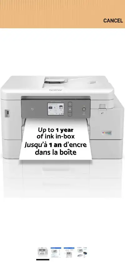 Brother Ink vestments Printer, View more