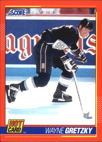 1991-92 SCORE … HOT CARDS Set (10) … with GRETZKY, LEMIEUX, JAGR