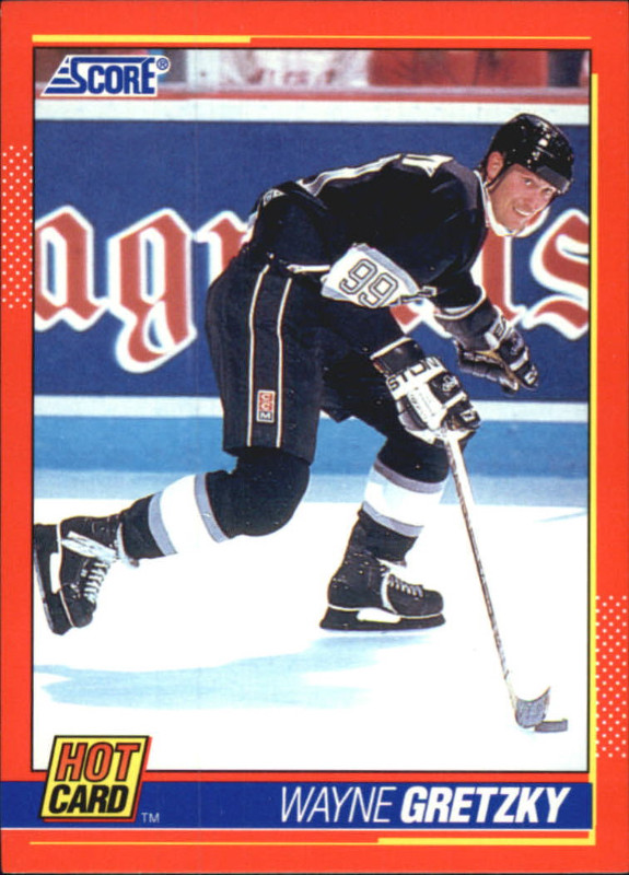 1991-92 SCORE … HOT CARDS Set (10) … with GRETZKY, LEMIEUX, JAGR in Arts & Collectibles in City of Halifax