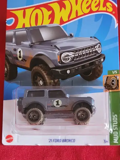 2021 HOT WHEELS, '21 FORD BRONCO, #1, MINT IN THE PACKAGE!!! www.viscountofvintage.com This Truck is...