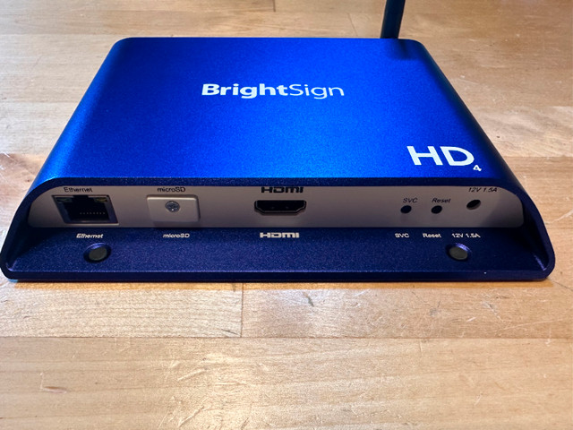 Brightsign H224 Digital Signage/Media Player/Wifi Module/128GBSD in General Electronics in Markham / York Region - Image 4