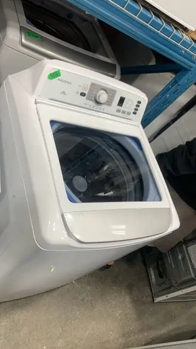 insignia Top Load Washer (Used) –375– Reliable Laundry Appliance, View more