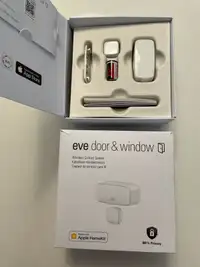 Eve Door and Window Wireless Contact Sensor- New