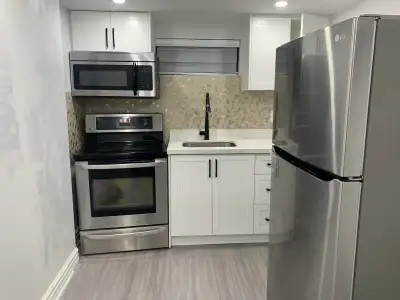 Hi I am offering a Furnished 2 bedroom big luxury basement that is newly built and renovated with ne...